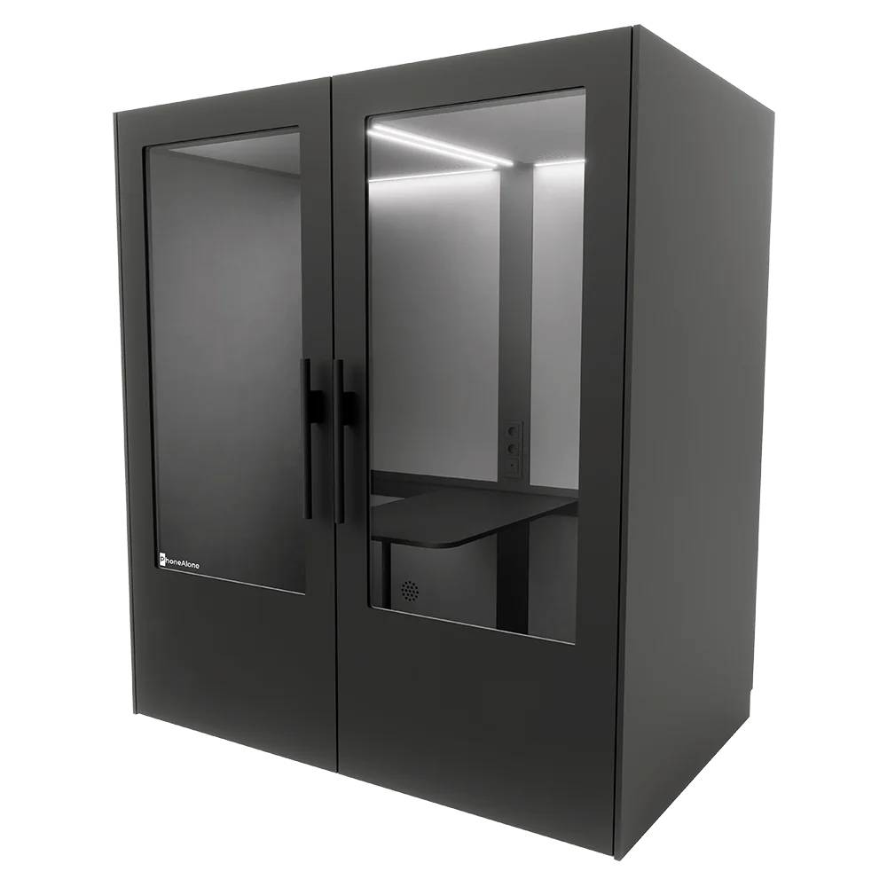 PhoneAlone Meetingbox - Zwart