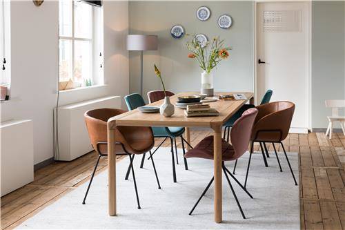 Armstoel Feston Bruin