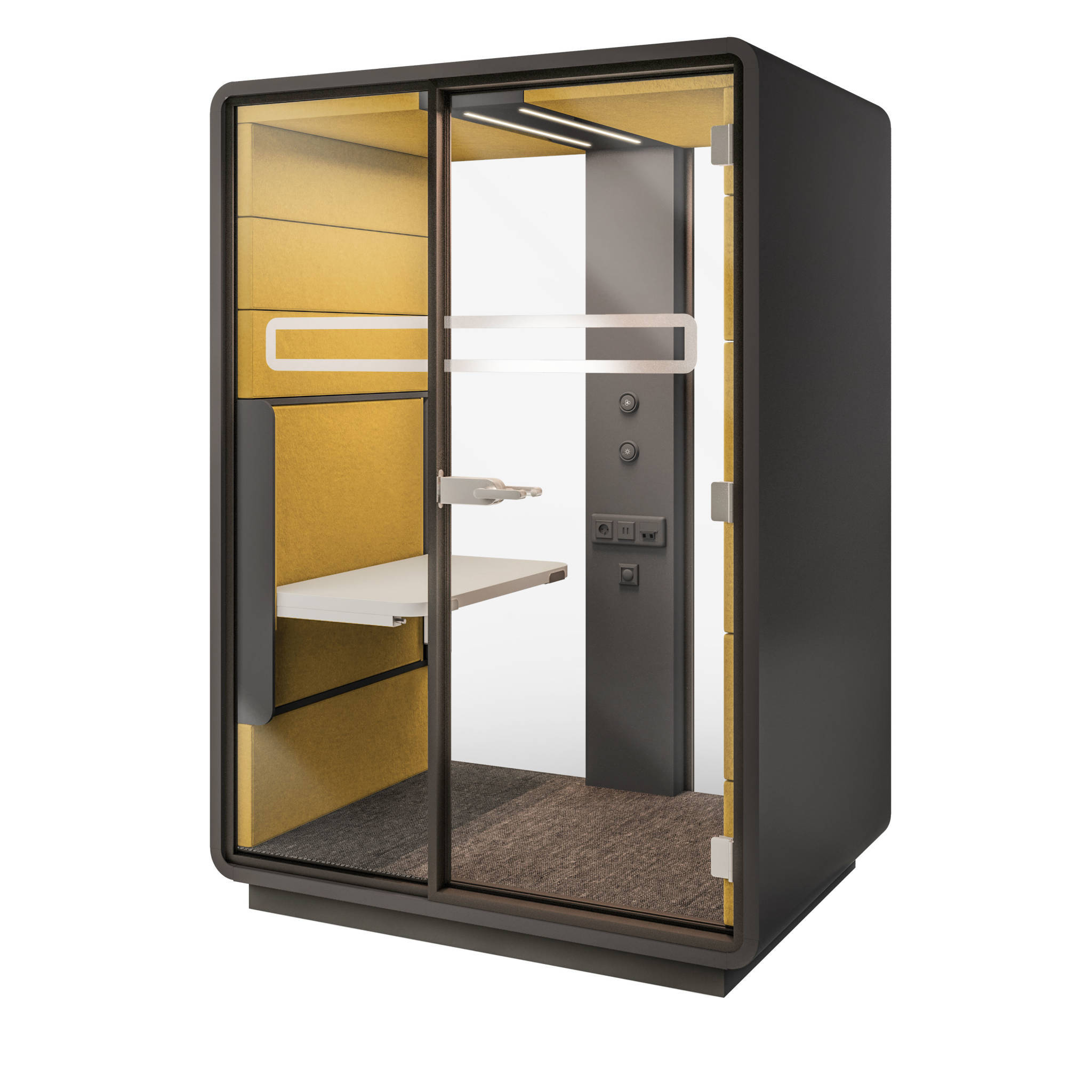 Hush Work Sit & Stand - Kosmos Grijs  