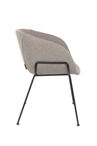 Armstoel Feston Fabric Grijs