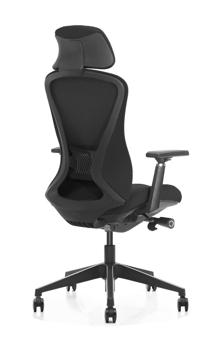 Verstelbare directiestoel Runa - Zwart