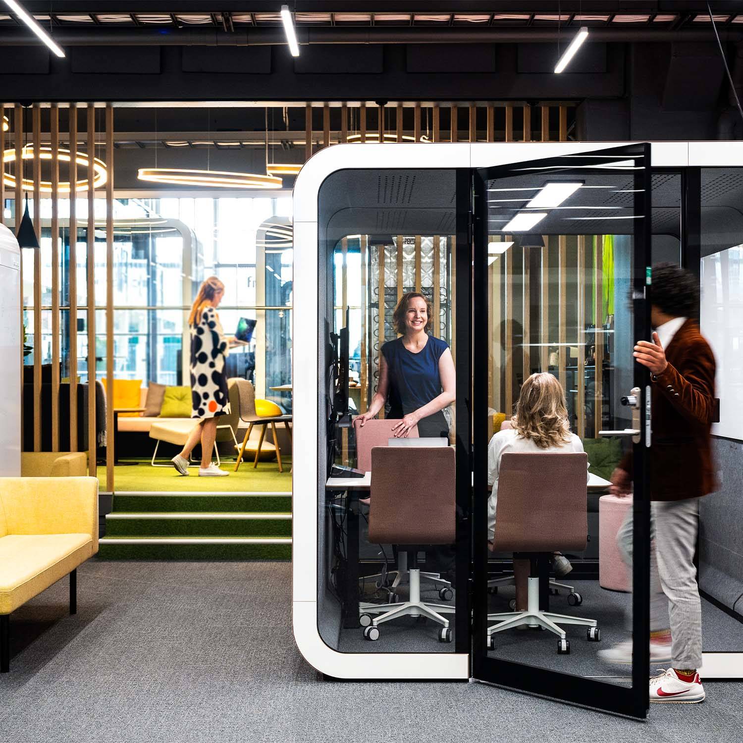 Framery 2Q Without Furniture - Wit / Puur Grijs 