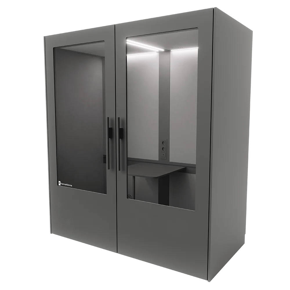 PhoneAlone Double - Antraciet Grijs 