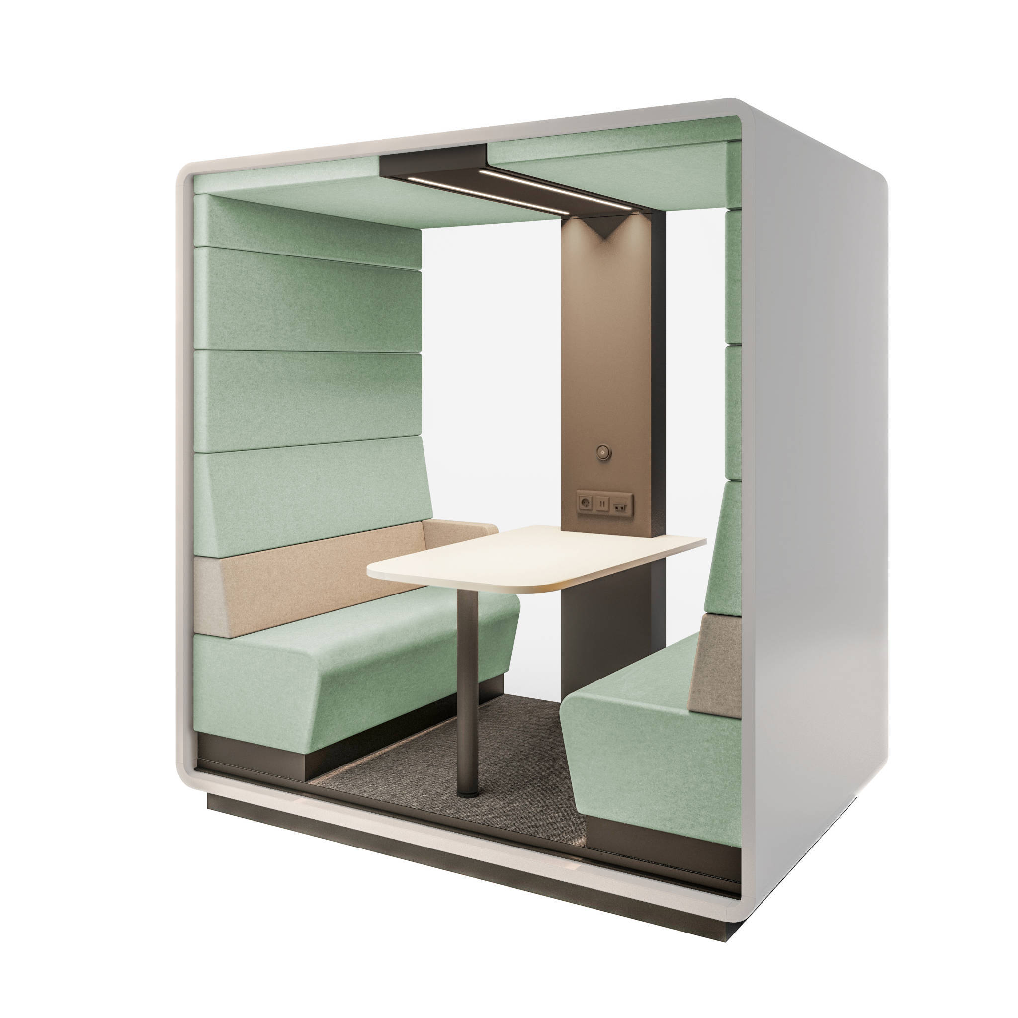 Hush Meet Open - Wit  