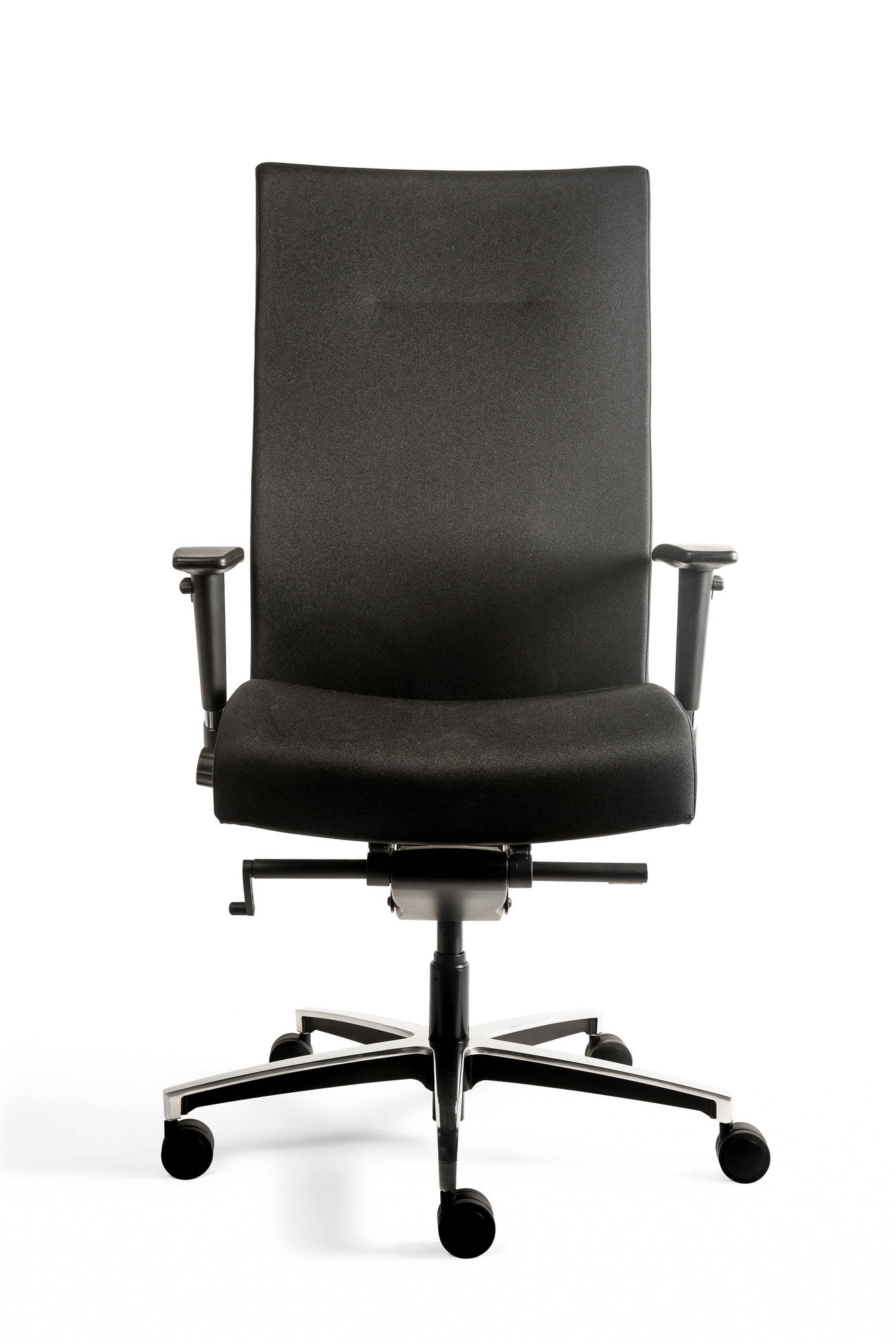 Zwarte directiestoel Torre