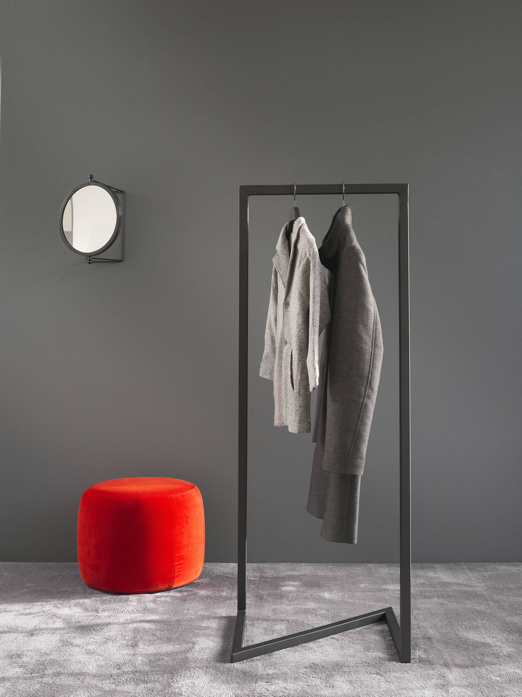 Kapstok Butler - Zwart / 55 cm 