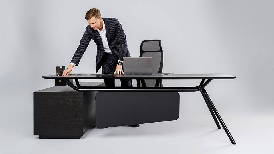 Directiebureau Arqus - Wit / Eik / Links  