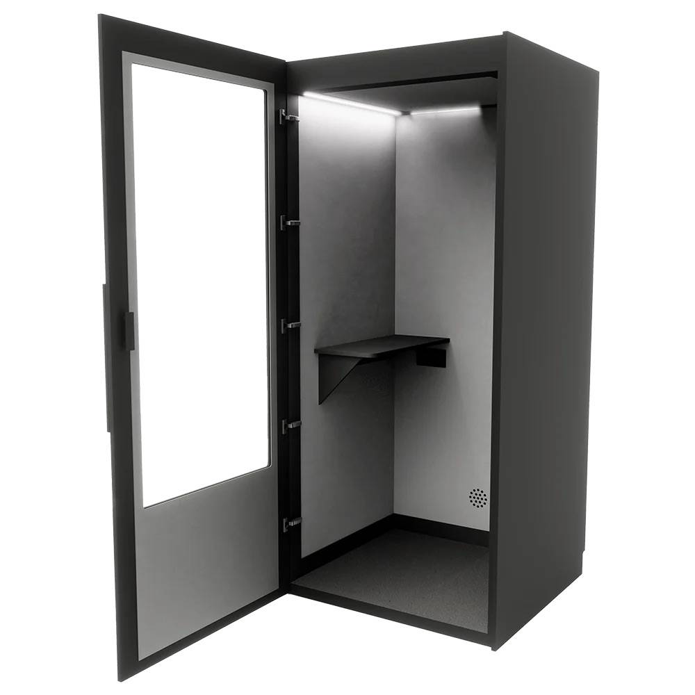 PhoneAlone Phone Booth - Black