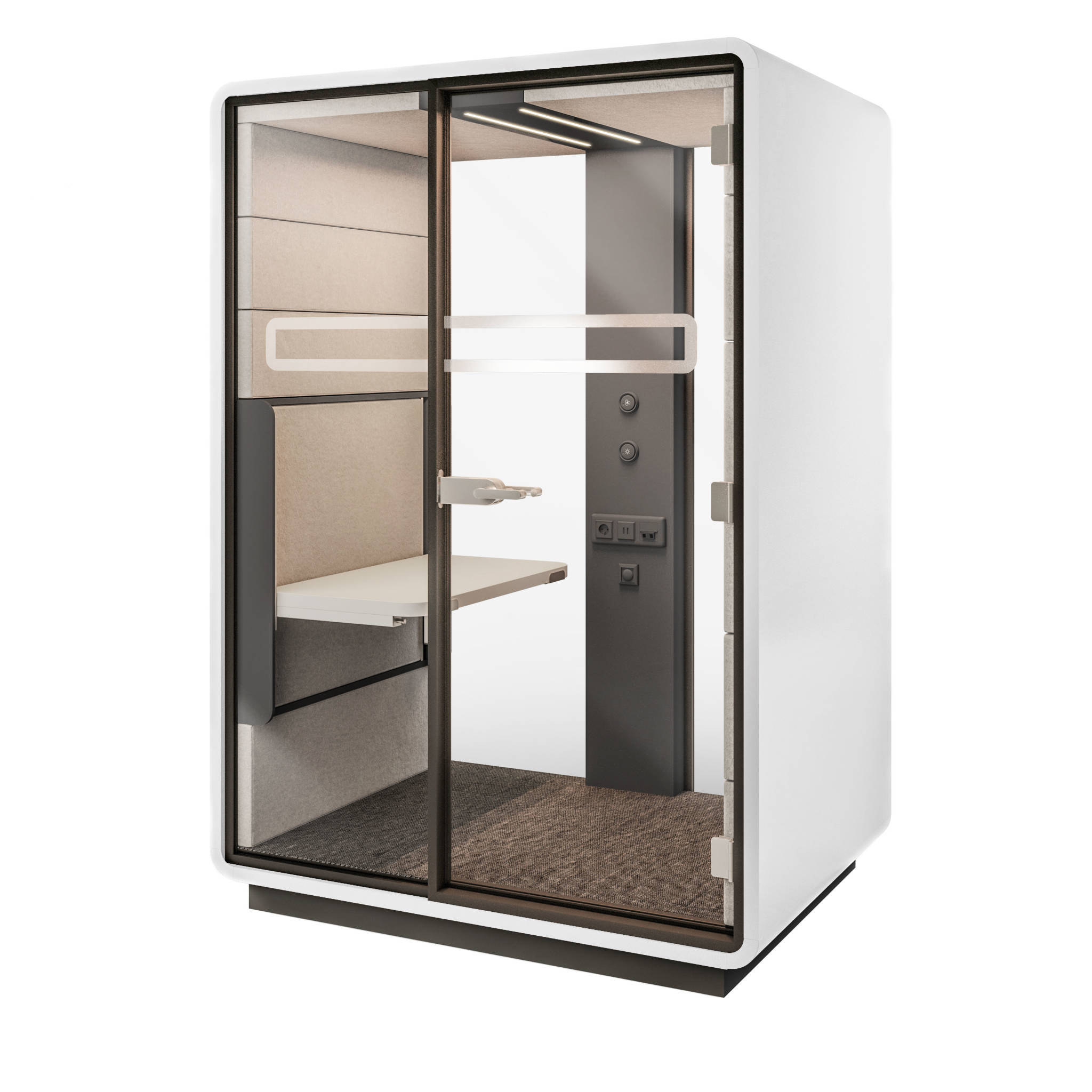 Hush Work Sit & Stand - Wit  