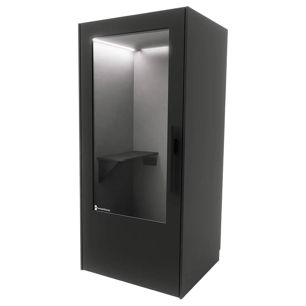PhoneAlone Phone Booth - Black