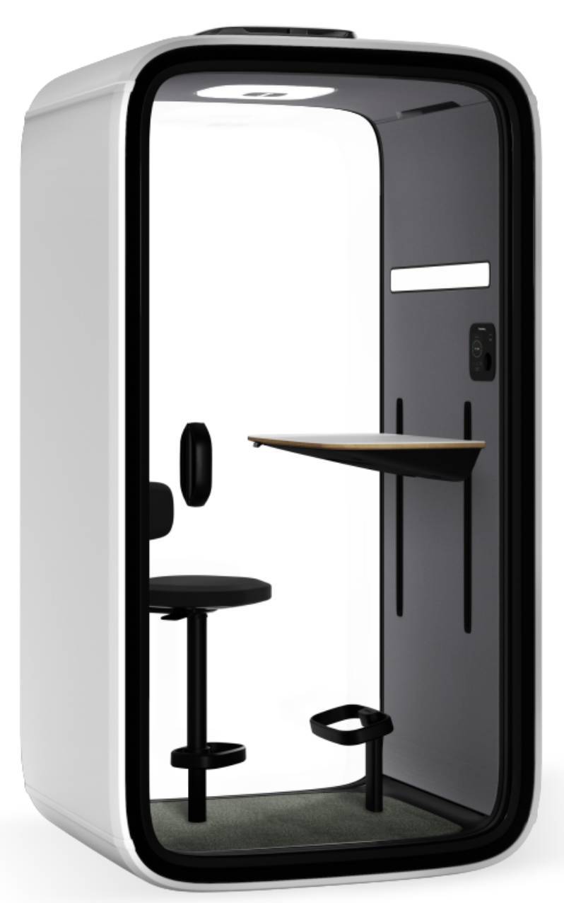 Framery One Premium - White / Pure Gray