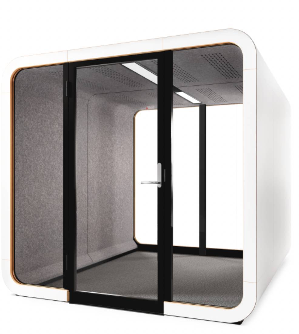 Framery 2Q Without Furniture - Wit / Puur Grijs 