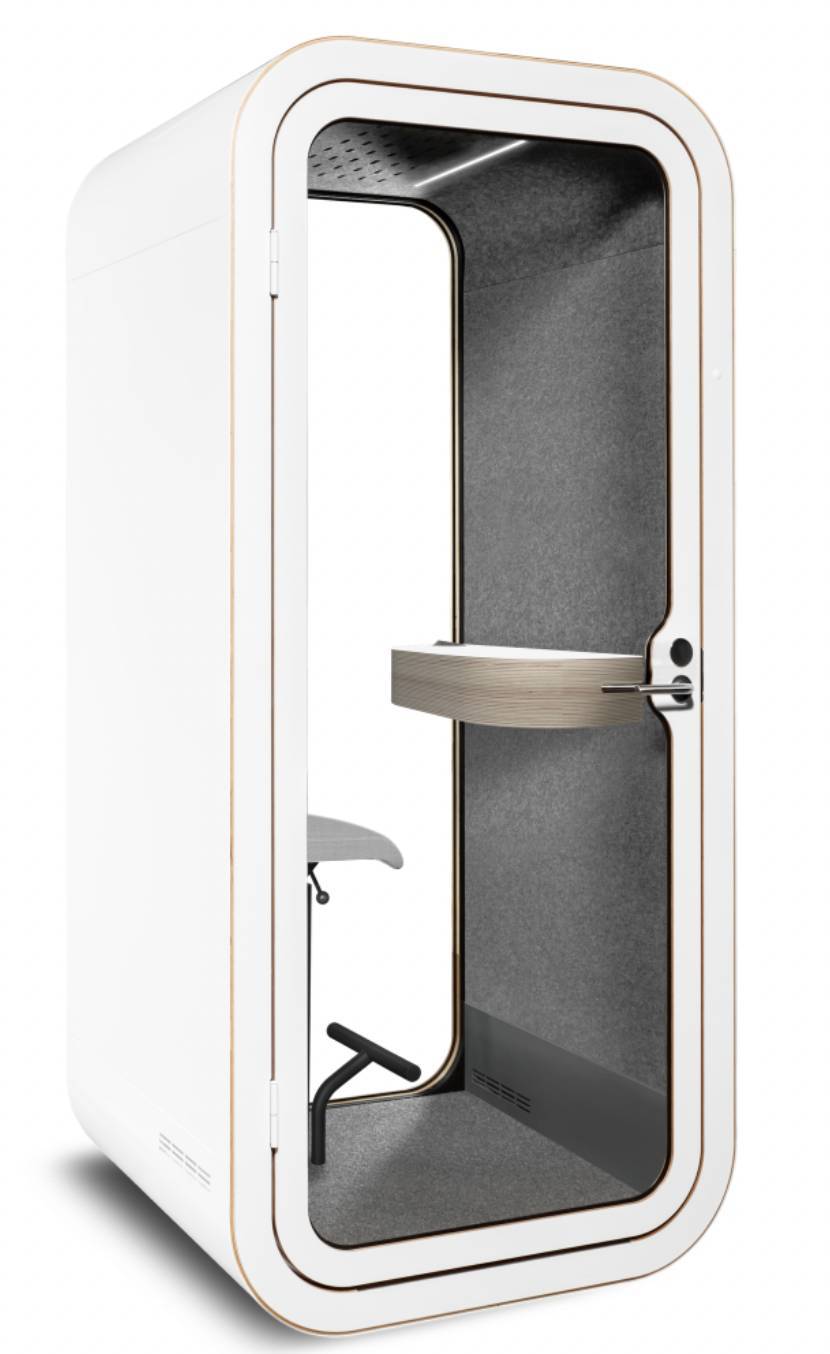 Framery O Standard - White / Pure Gray