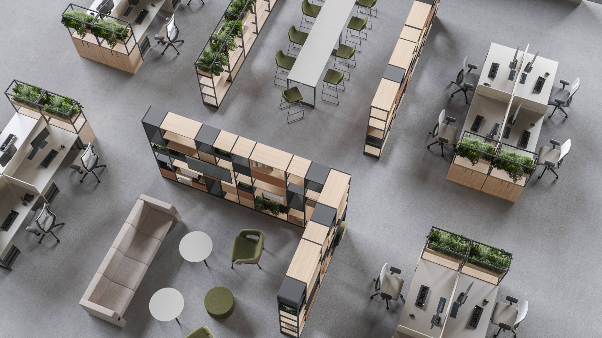 Roomdivider Combus - 4H