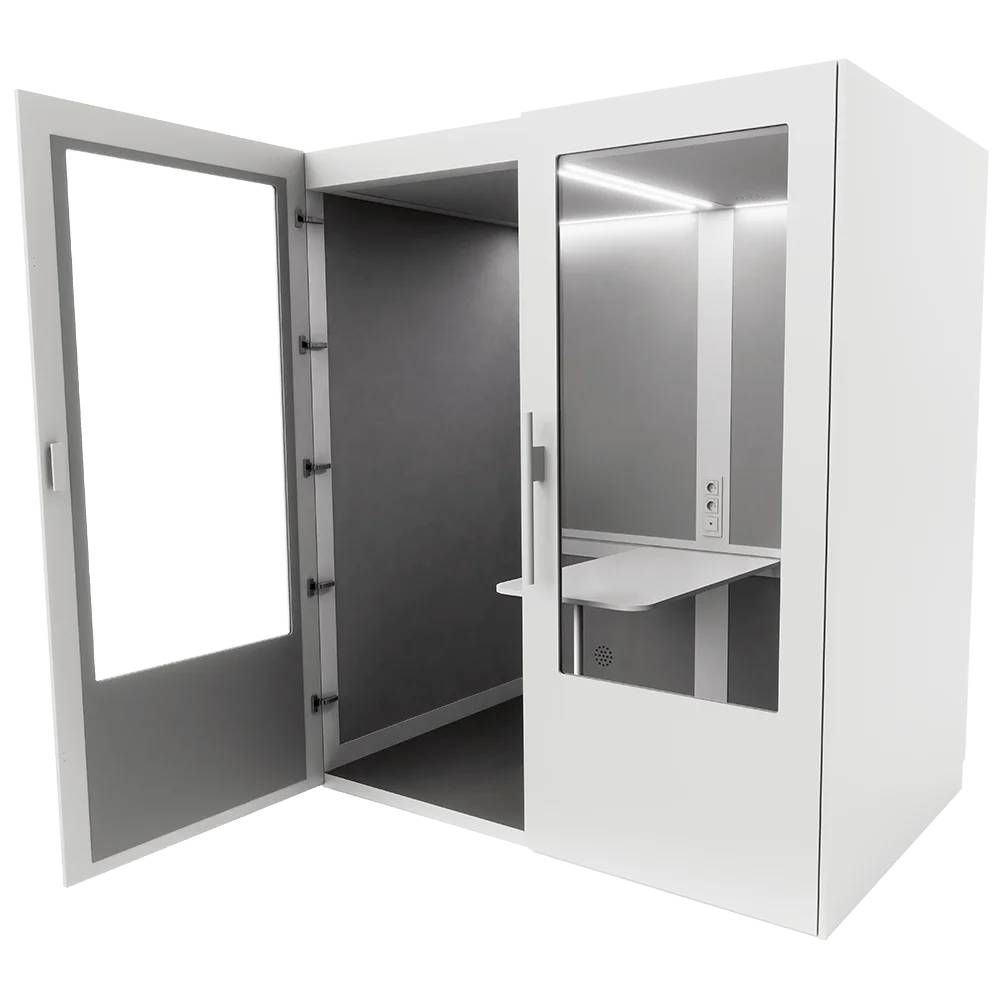 PhoneAlone Meeting Booth - White